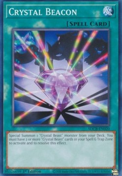 Crystal Beacon⁣ - Structure Deck: Legend of the Crystal Beasts⁣ (Common)⁣ [020]