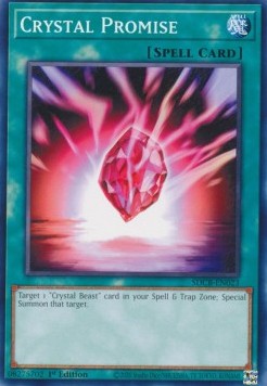 Crystal Promise⁣ - Structure Deck: Legend of the Crystal Beasts⁣ (Common)⁣ [023]
