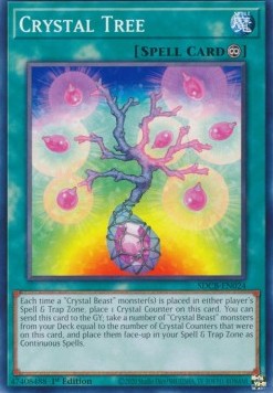 Crystal Tree⁣ - Structure Deck: Legend of the Crystal Beasts⁣ (Common)⁣ [024]