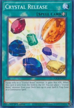 Crystal Release⁣ - Structure Deck: Legend of the Crystal Beasts⁣ (Common)⁣ [025]