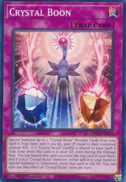 Crystal Boon⁣ - Structure Deck: Legend of the Crystal Beasts⁣ (Common)⁣ [032]