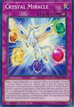 Crystal Miracle⁣ - Structure Deck: Legend of the Crystal Beasts⁣ (Common)⁣ [033]