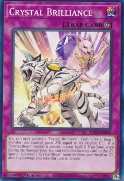 Crystal Brilliance⁣ - Structure Deck: Legend of the Crystal Beasts⁣ (Common)⁣ [034]