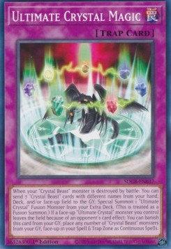 Ultimate Crystal Magic⁣ - Structure Deck: Legend of the Crystal Beasts⁣ (Common)⁣ [037]