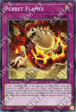 Ferret Flames - Structure Deck: Legend of the Crystal Beasts (Common) [SDCB-039]