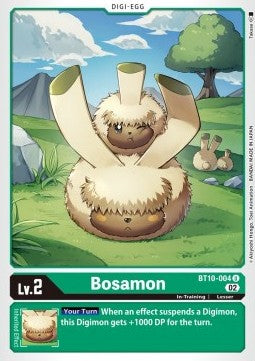 Bosamon (BT10-004)⁣ - Xros Encounter⁣ (Uncommon)⁣ [004]