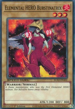 Elemental HERO Burstinatrix - Speed Duel GX: Midterm Paradox (Common) [SGX2-A02]