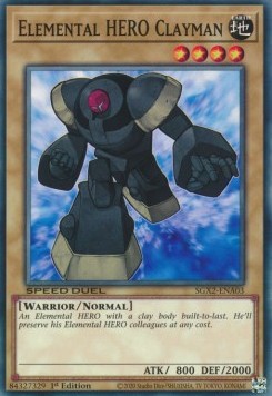 Elemental HERO Clayman - Speed Duel GX: Midterm Paradox (Common) [SGX2-A03]