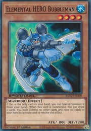 Elemental HERO Bubbleman (V.1 - Common) - Speed Duel GX: Midterm Paradox (Common) [SGX2-A08]
