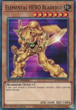 Elemental HERO Bladedge - Speed Duel GX: Midterm Paradox (Common) [SGX2-A09]