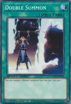 Double Summon - Speed Duel GX: Midterm Paradox (Common) [SGX2-D18]