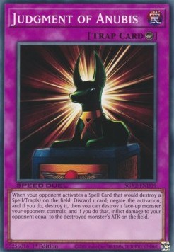Judgment of Anubis - Speed Duel GX: Midterm Paradox (Common) [SGX2-D19]