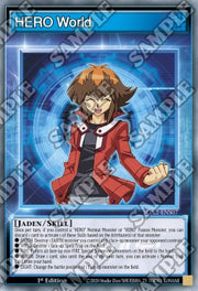 HERO World (Skill)⁣ - Speed Duel GX: Midterm Paradox⁣ (Common)⁣ [S07]
