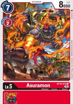 Asuramon (BT10-010)⁣ - Xros Encounter⁣ (Common)⁣ [010]