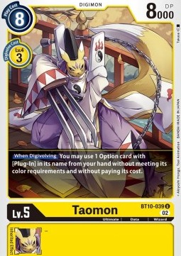 Taomon (BT10-039)⁣ - Xros Encounter⁣ (Uncommon)⁣ [039]