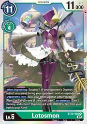 Lotosmon (BT10-056)⁣ - Xros Encounter⁣ (Rare)⁣ [056]