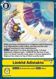 Lónkhē Adistakto (BT10-101)⁣ - Xros Encounter⁣ (Uncommon)⁣ [101]