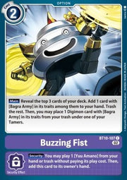 Buzzing Fist (BT10-107)⁣ - Xros Encounter⁣ (Common)⁣ [107]