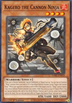 Kagero the Cannon Ninja - Darkwing Blast (Common) [DABL-018]