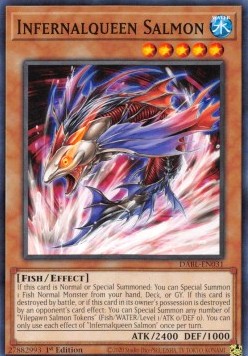 Infernalqueen Salmon⁣ - Darkwing Blast⁣ (Common)⁣ [031]