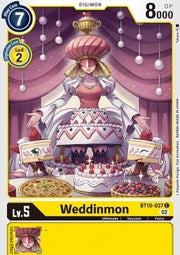 Weddinmon (BT10-037)⁣ - Xros Encounter⁣ (Common)⁣ [037]