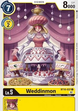 Weddinmon (BT10-037)⁣ - Xros Encounter⁣ (Common)⁣ [037]