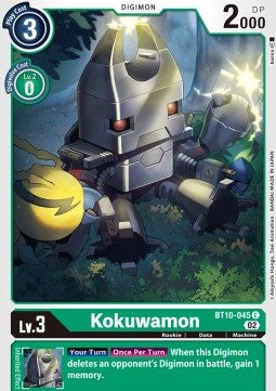 Kokuwamon (BT10-045)⁣ - Xros Encounter⁣ (Common)⁣ [045]