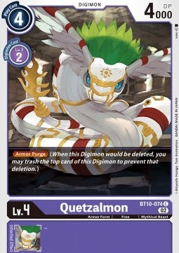 Quetzalmon (BT10-074)⁣ - Xros Encounter⁣ (Common)⁣ [074]