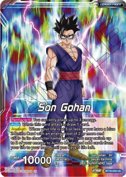 Son Gohan // Son Gohan, Former Glory Regained