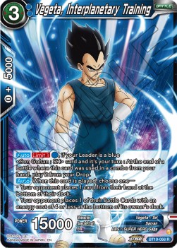 Vegeta, Interplanetary Training