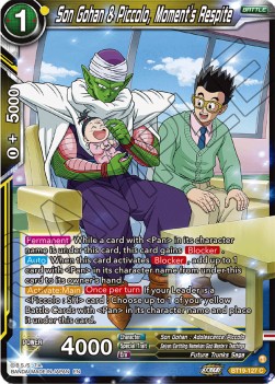 Son Gohan & Piccolo, Moment's Respite