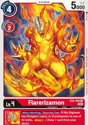 Flarerizamon (EX3-006)⁣ - Draconic Roar⁣ (Common)⁣ [006]