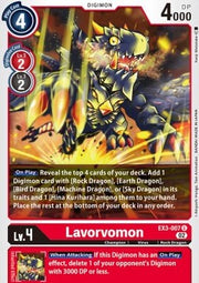 Lavorvomon (EX3-007)⁣ - Draconic Roar⁣ (Uncommon)⁣ [007]
