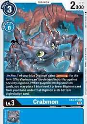 Crabmon (EX3-015)⁣ - Draconic Roar⁣ (Common)⁣ [015]