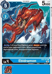 Ebidramon (EX3-017)⁣ - Draconic Roar⁣ (Common)⁣ [017]