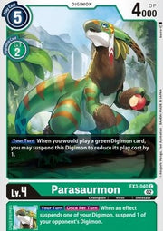 Parasaurmon (EX3-040)⁣ - Draconic Roar⁣ (Common)⁣ [040]