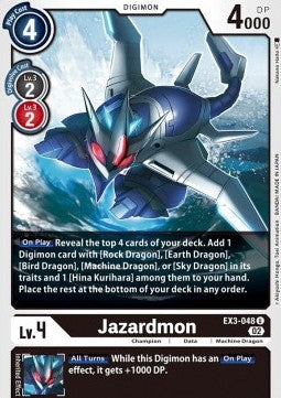 Jazardmon (EX3-048)⁣ - Draconic Roar⁣ (Uncommon)⁣ [048]