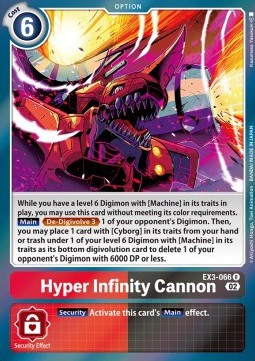 Hyper Infinity Cannon (EX3-066)⁣ - Draconic Roar⁣ (Rare)⁣ [066]