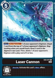 Laser Cannon (EX3-071)⁣ - Draconic Roar⁣ (Common)⁣ [071]