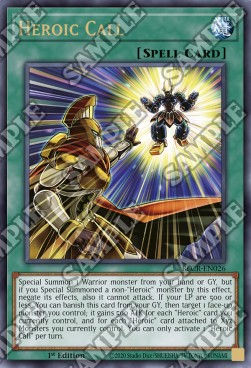 Heroic Call⁣ - Battles of Legend: Crystal Revenge⁣ (Ultra Rare)⁣ [026]