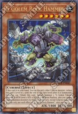 G Golem Rock Hammer