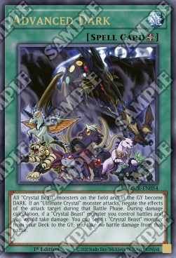 Advanced Dark⁣ - Battles of Legend: Crystal Revenge⁣ (Ultra Rare)⁣ [054]
