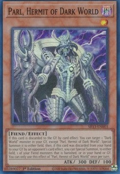 Parl, Hermit of Dark World⁣ - Structure Deck: Dark World⁣ (Super Rare)⁣ [003]