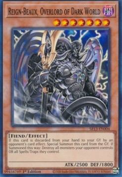 Reign-Beaux, Overlord of Dark World⁣ - Structure Deck: Dark World⁣ (Common)⁣ [004]