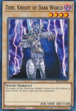 Zure, Knight of Dark World⁣ - Structure Deck: Dark World⁣ (Common)⁣ [016]