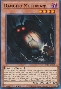 Danger! Mothman!⁣ - Structure Deck: Dark World⁣ (Common)⁣ [020]
