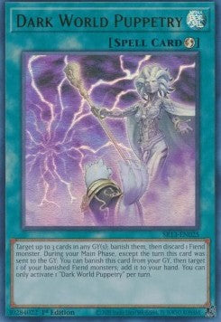 Dark World Puppetry⁣ - Structure Deck: Dark World⁣ (Ultra Rare)⁣ [025]