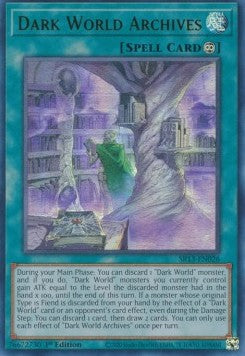 Dark World Archives⁣ - Structure Deck: Dark World⁣ (Ultra Rare)⁣ [026]