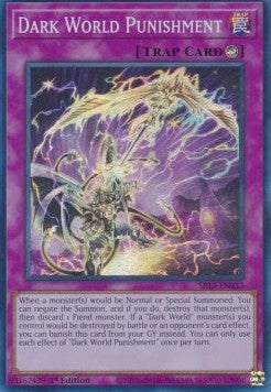 Dark World Punishment⁣ - Structure Deck: Dark World⁣ (Super Rare)⁣ [033]