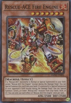 Rescue-ACE Fire Engine⁣ - Amazing Defenders⁣ (Super Rare)⁣ [006]